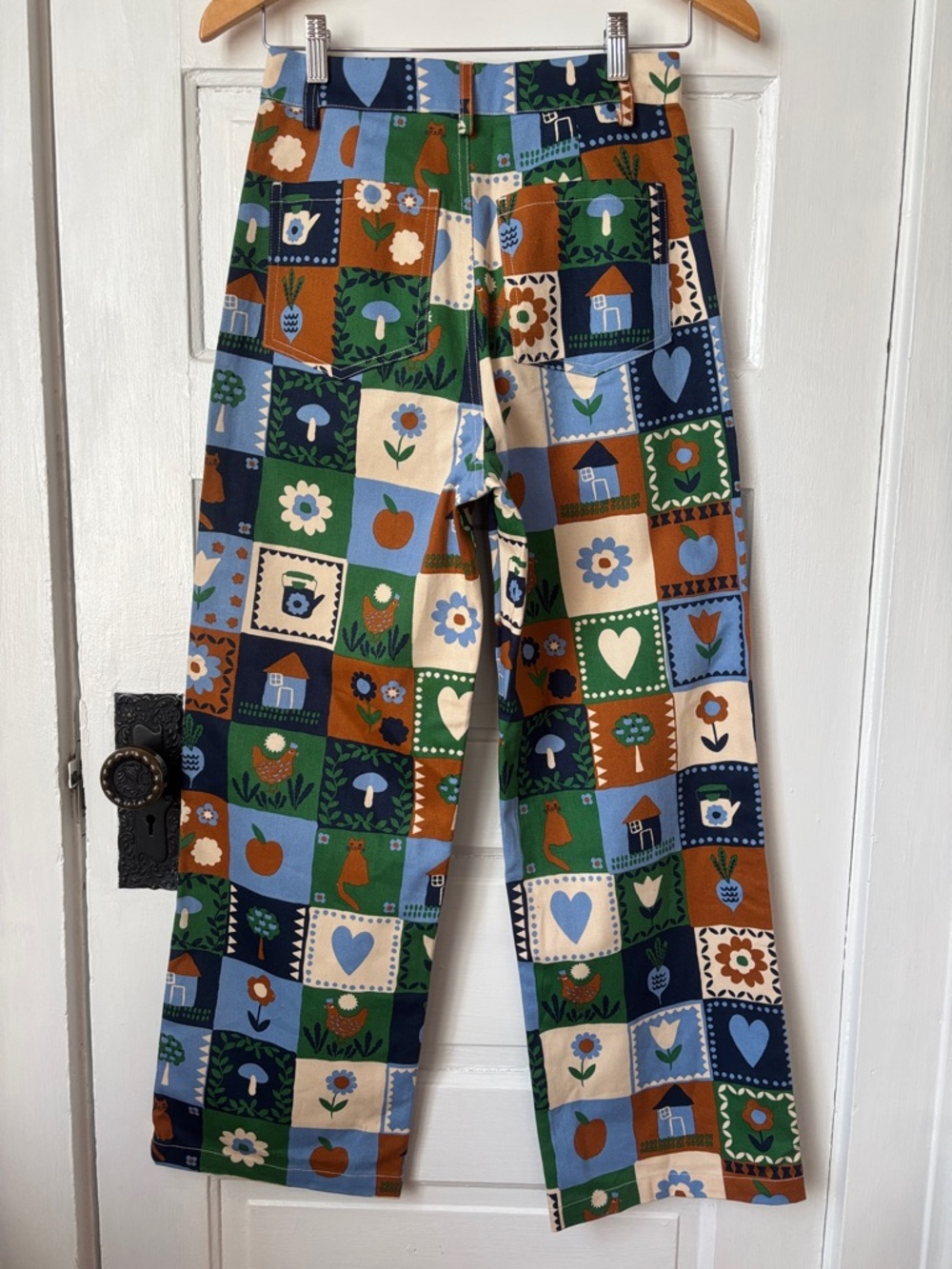 PRINCESS HIGHWAY COTTAGE PATCHWORK JEAN PANTS - Picture 5 of 8